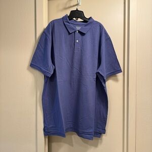 Merona Men’s Target The Ultimate Polo Classic Fit Blue Business Casual Cotton